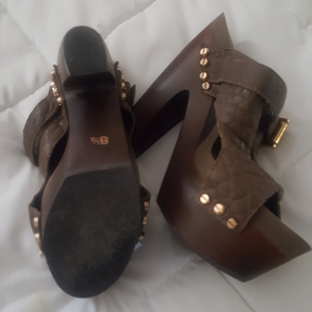 Flogg Daffodil Platform Mule/Clog sz 8.5